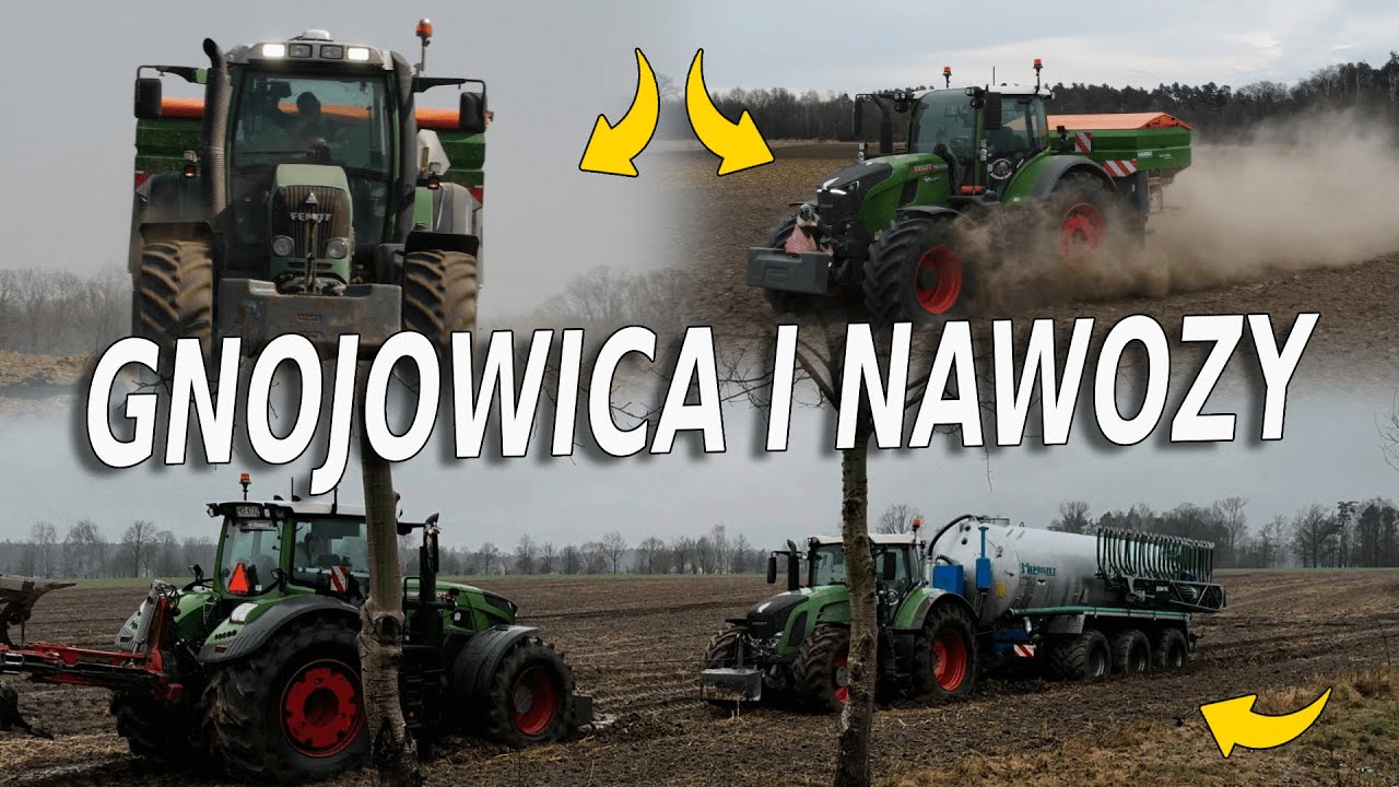 🇵🇱 ☆Wiosenny MIX 2025 w GR Jóźwiakowski🇵🇱 ☆ Gnojowica & Nawozy ☆ 3xFendt ☆ Amazone ☆ Meprozet ☆