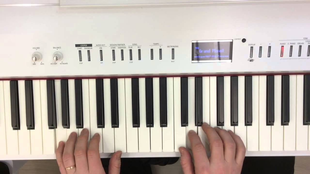 Näin soitat ja säestät helposti Ukko Nooan pianolla (Pianokurssi 1)
