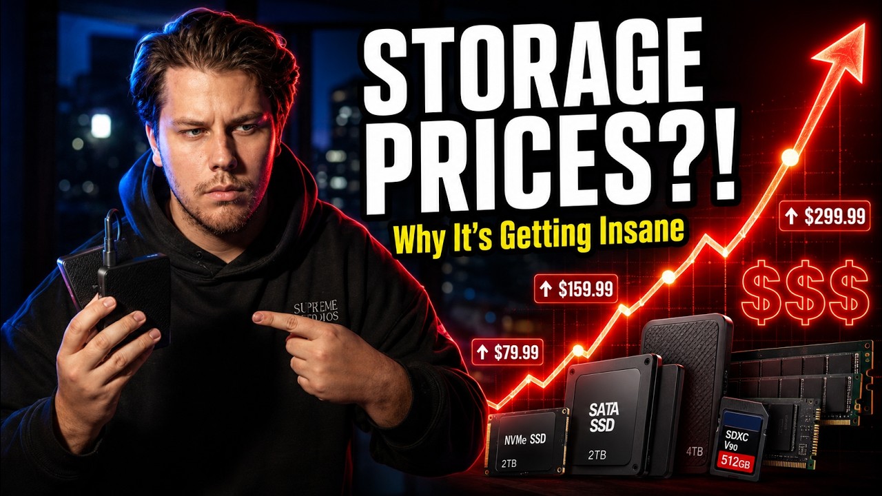 Why Storage Got SO Expensive (And It's About to Get Worse)