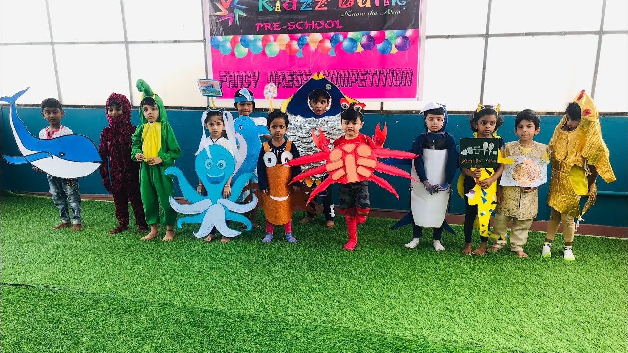 Fancy Dress Competition LKG Batch 2022-23 (Aquatic Theme)