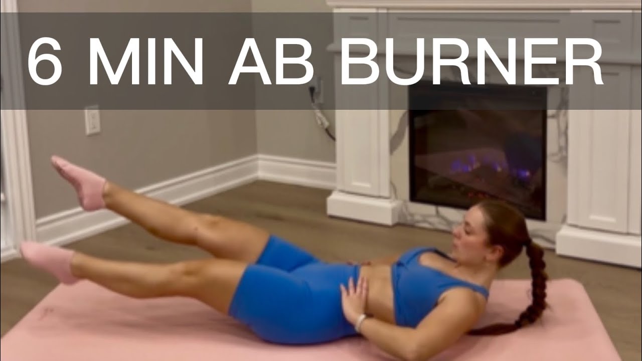 6 Minute Ab Burner | No Talking | At Home Sculpt Core Workout 