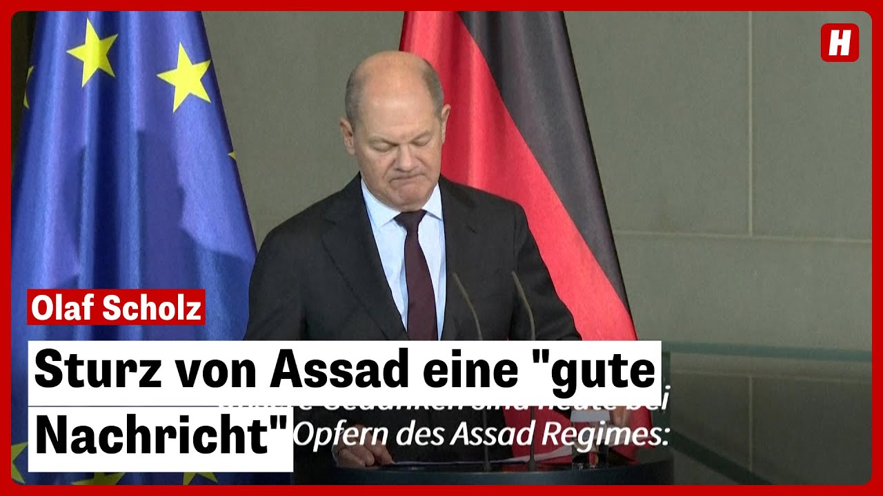 Scholz: Sturz von Assad eine 