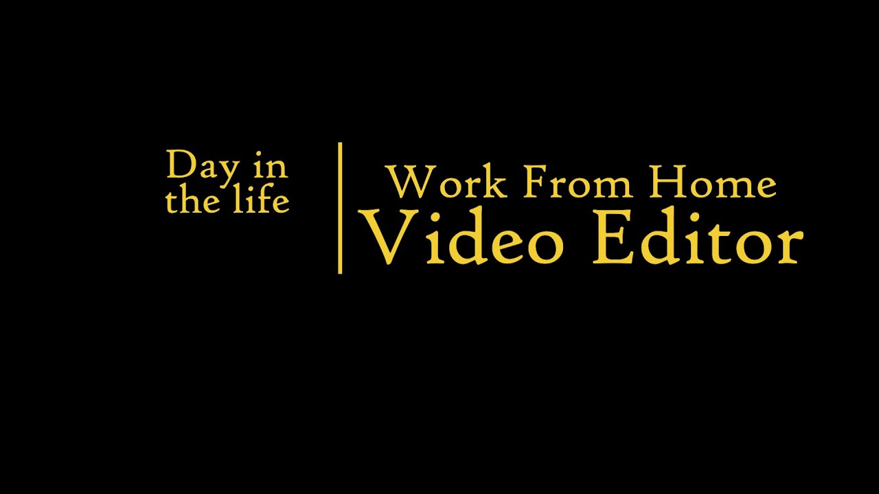 Day in the Life of a Work From Home Video Editor | Shot on Feiyu Pocket 3