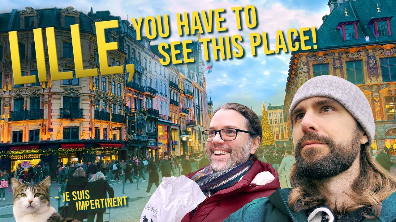 Lille France Vlog [Gay Couple Explores Old Town, Opera De Lille, Passage Des Arts, Méert +More]