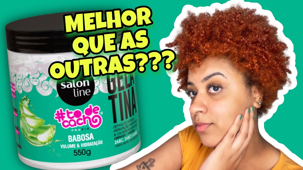 TESTANDO GELATINA TÔ DE CACHO BABOSA | VOLUME E DEFINIÇÃO??? | *cabelo crespo*