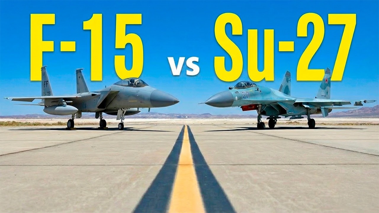 F-15 vs Su-27: La Rivalidad Más Letal de la Guerra Aérea