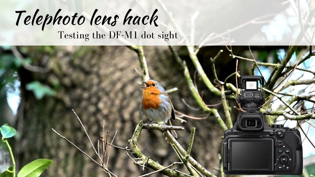 Hack for using long telephoto lenses? We try the Nikon DF-M1 dot sight