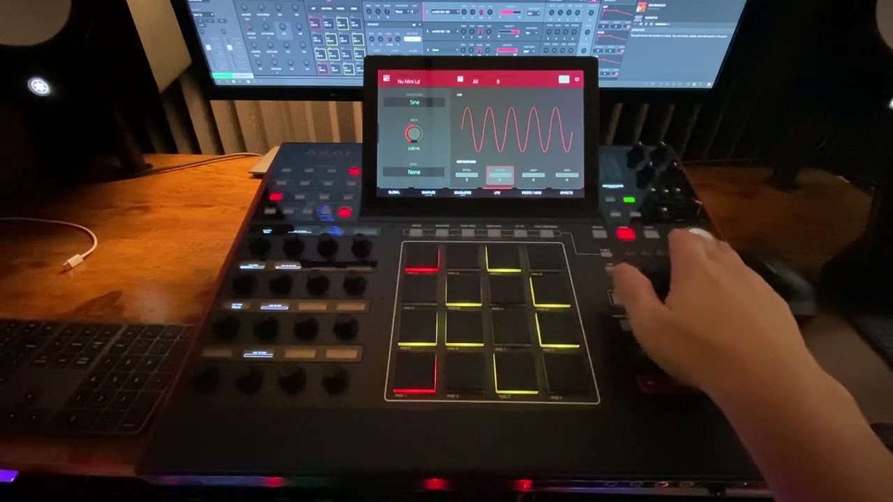 MPC. Modulation Wheel assignment.