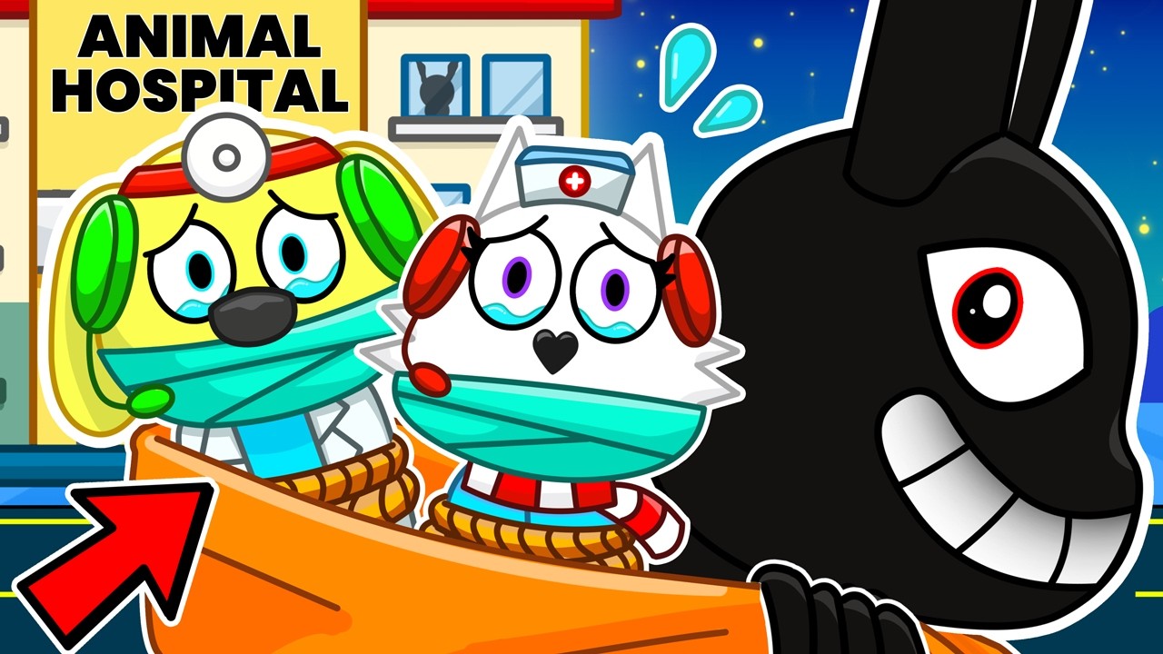 We're KIDNAPPED in Animal Hospital Anomaly!