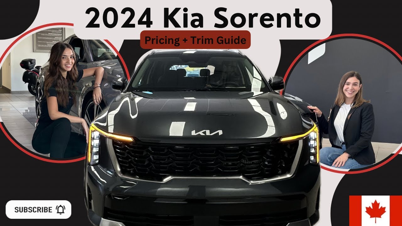 Trim Info and Pricing for the 2024 Kia Sorento!