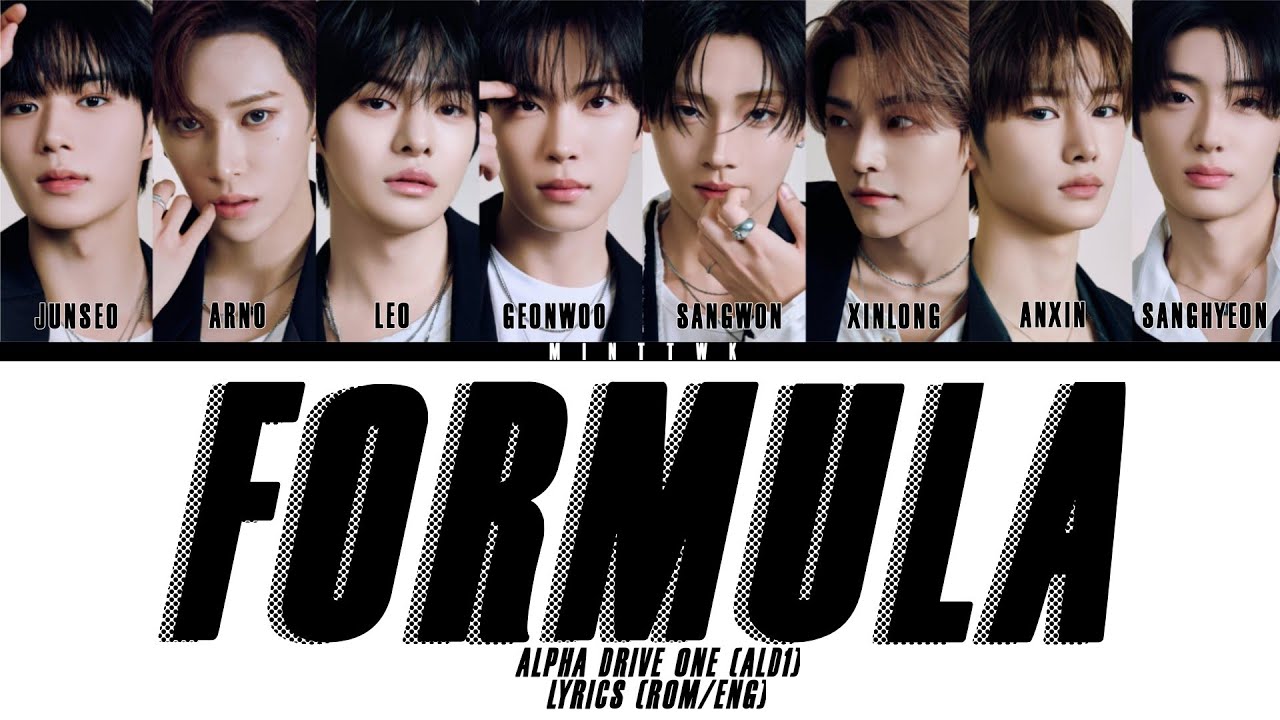ALPHA DRIVE ONE 'FORMULA' LYRICS (ROM/ENG) [unofficial]