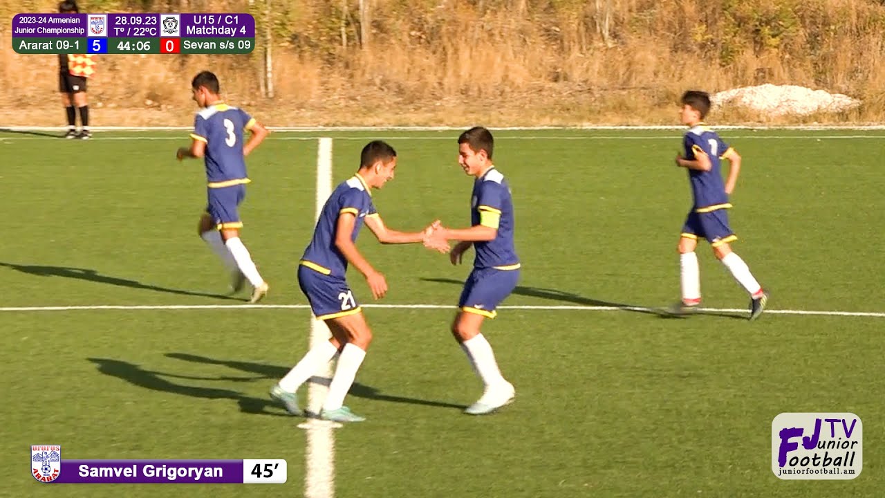 Ararat 09-1 (11-0) Sevan s/s 09 (28.09.23) 2023-24 AJC U15/C1, Matchday 4
