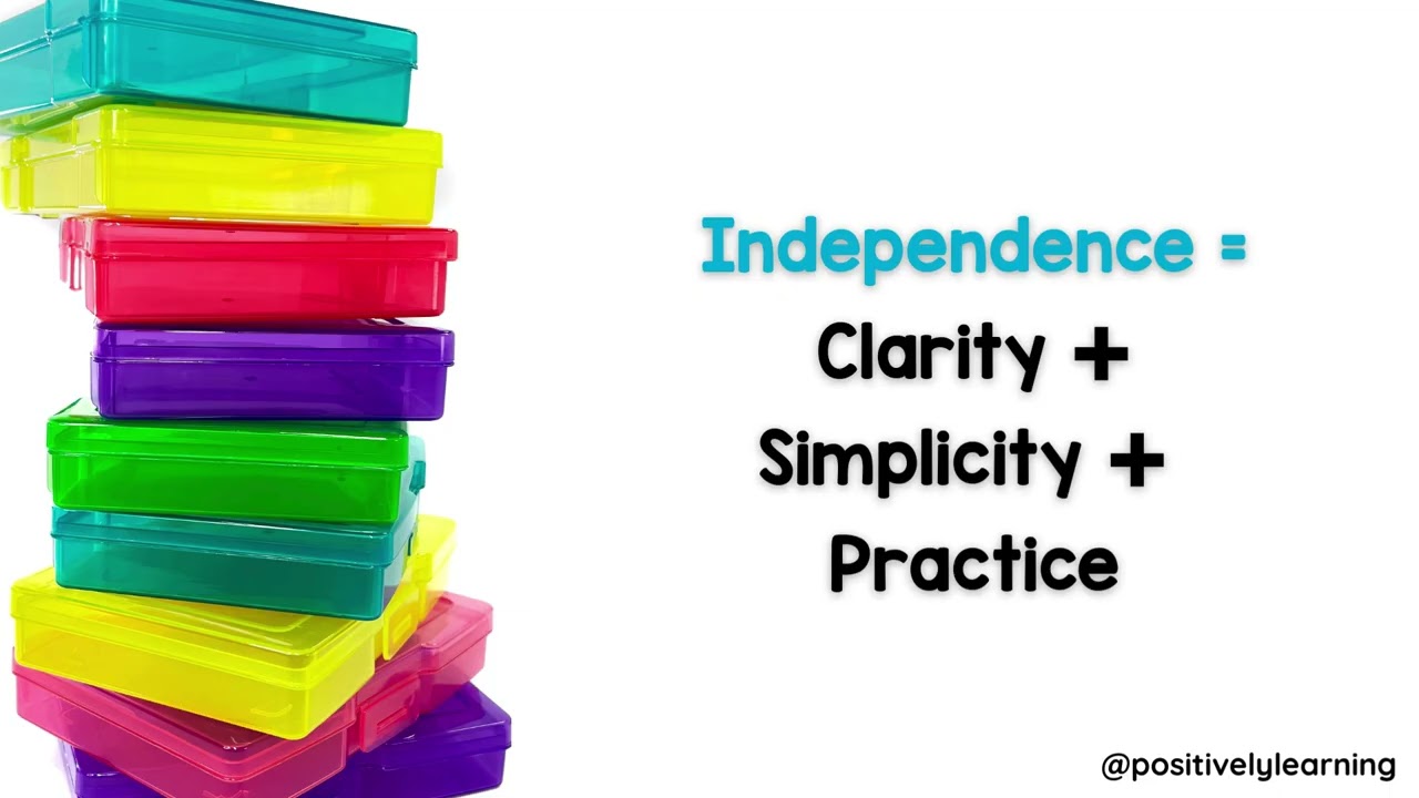 What Makes a Good Task Box? | Choosing Tasks for your Independent Work System