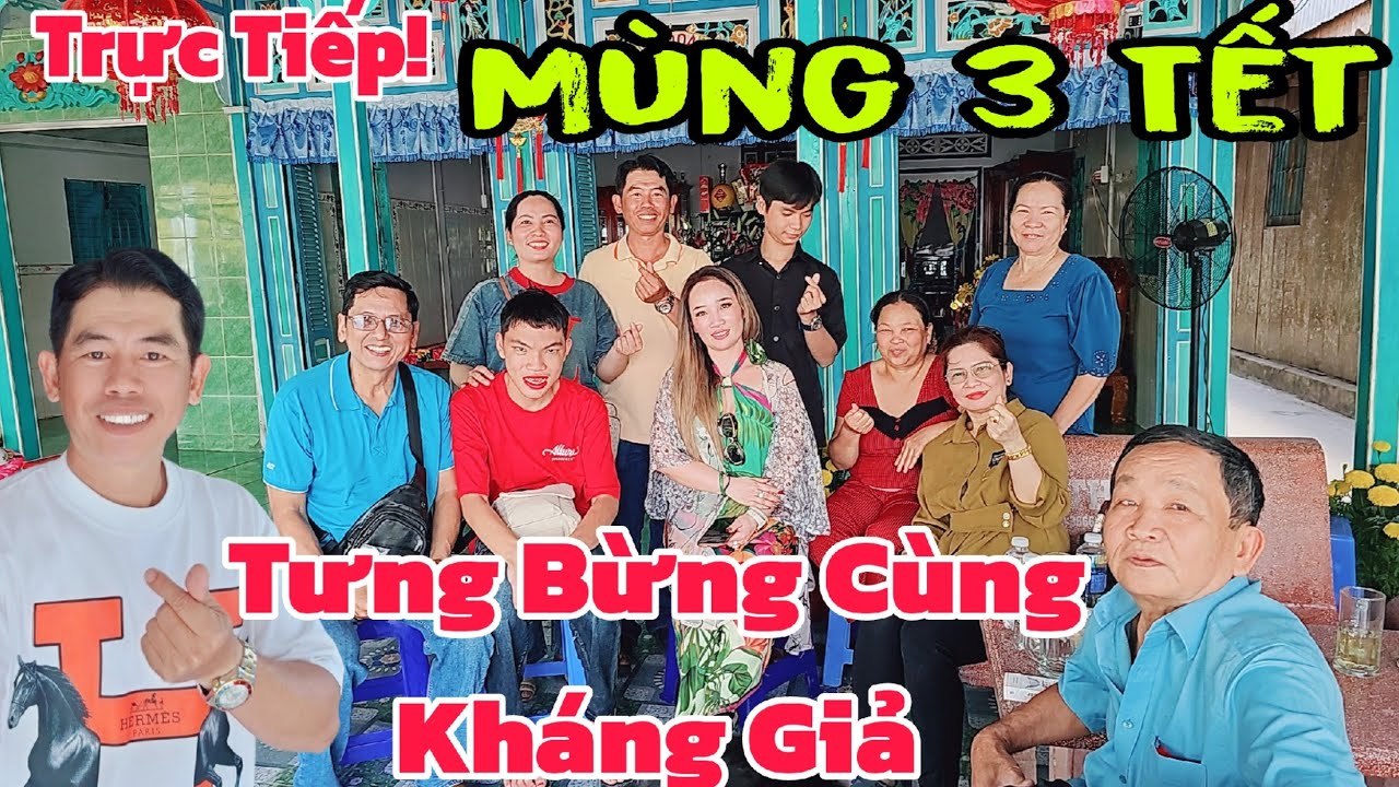 Tưng Bừng Mùng 3 Tết Với Kháng Giả...#nguyendongthap #myvlog #thayminhtue