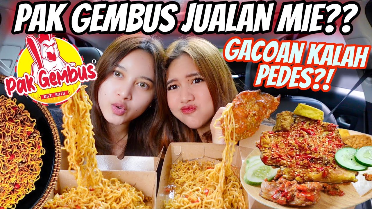 MIE PAK GEMBUS LEVEL 20 PEDESNYA MAKSIMAL!! Ft @Aurelliaurel