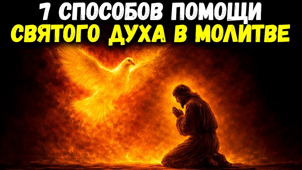7 способов, как Святой Дух помогает тебе молиться — Тебе трудно? Посмотри это