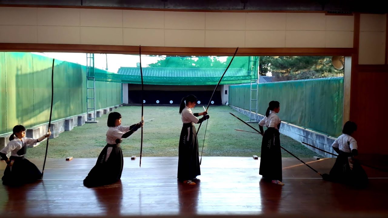 弓道 体配