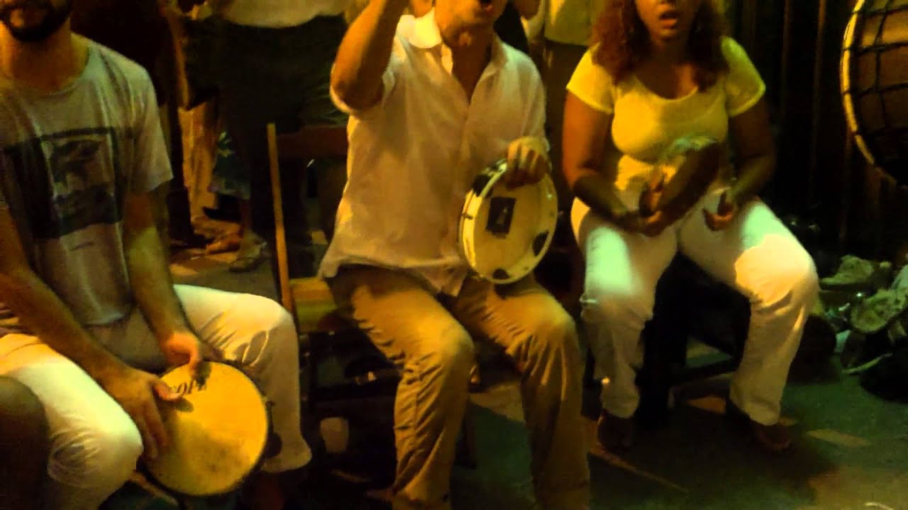 Roda Cultural Reconca-Rio no Arco do Teles Samba de Roda parte 2 2015