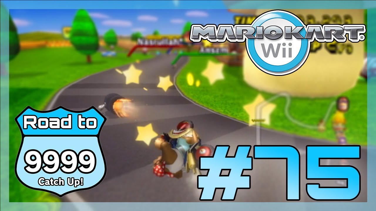THIS GAME STILL HATES ME! WHY DOES THIS HAPPEN!? Mario Kart Wii Online - Catch Up To 9999VR #75