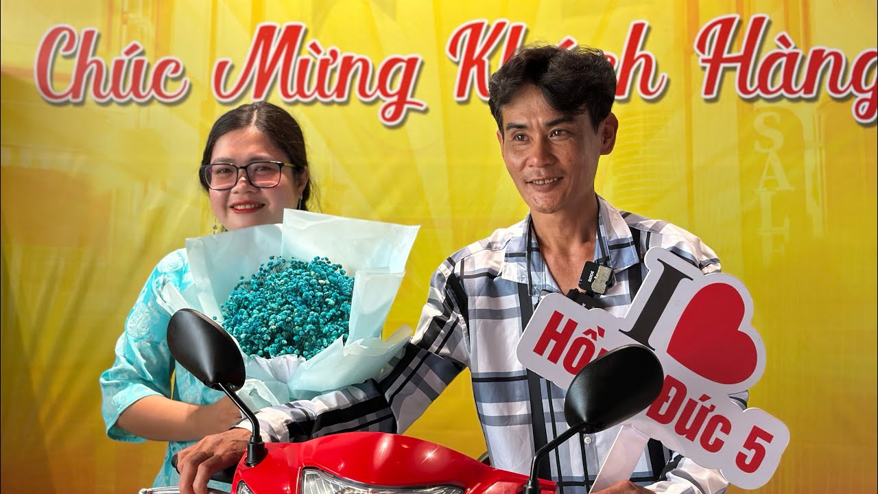 Chúc Mừng Anh Sang Bé Mai Nhận Xe Xịn Xò MTQ Cho