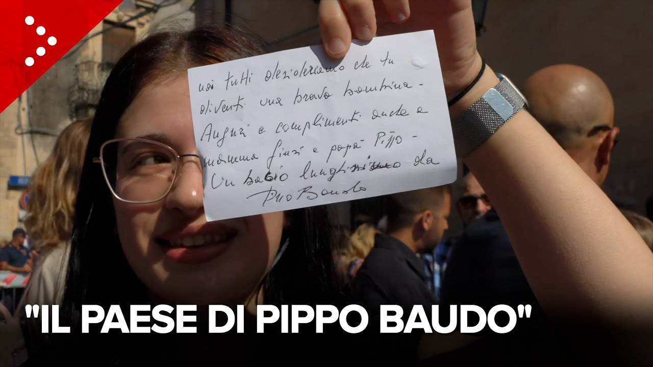 Pippo Baudo, la camera ardente a Militello: il ricordo dei compaesani