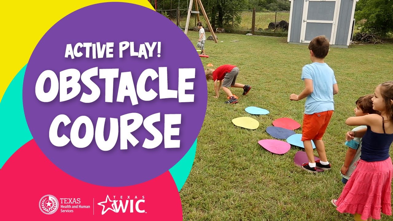 Physical Activity Games for Kids: Obstacle Course