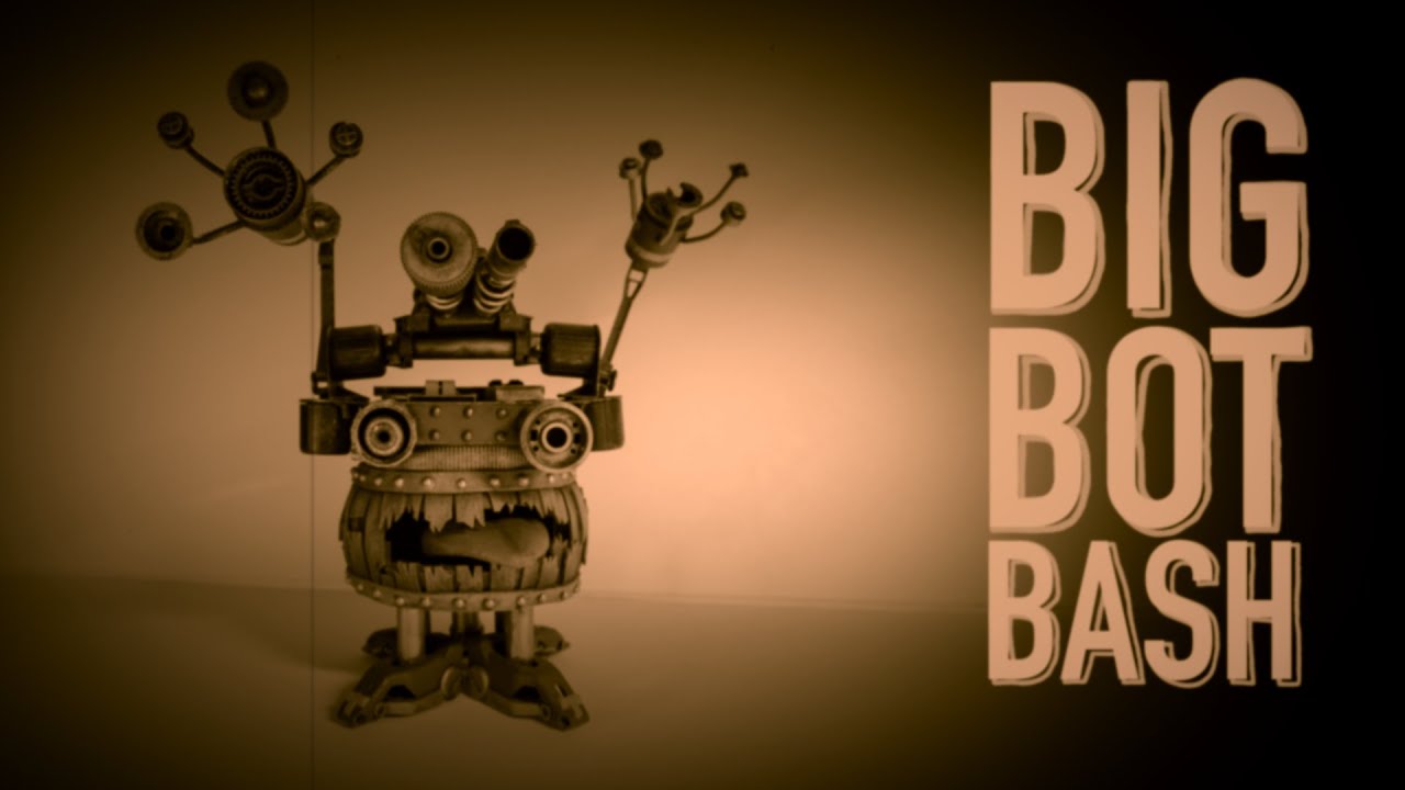 Building a Robot from Junk | Big Bot Bash Challenge (Bill Making Stuff)