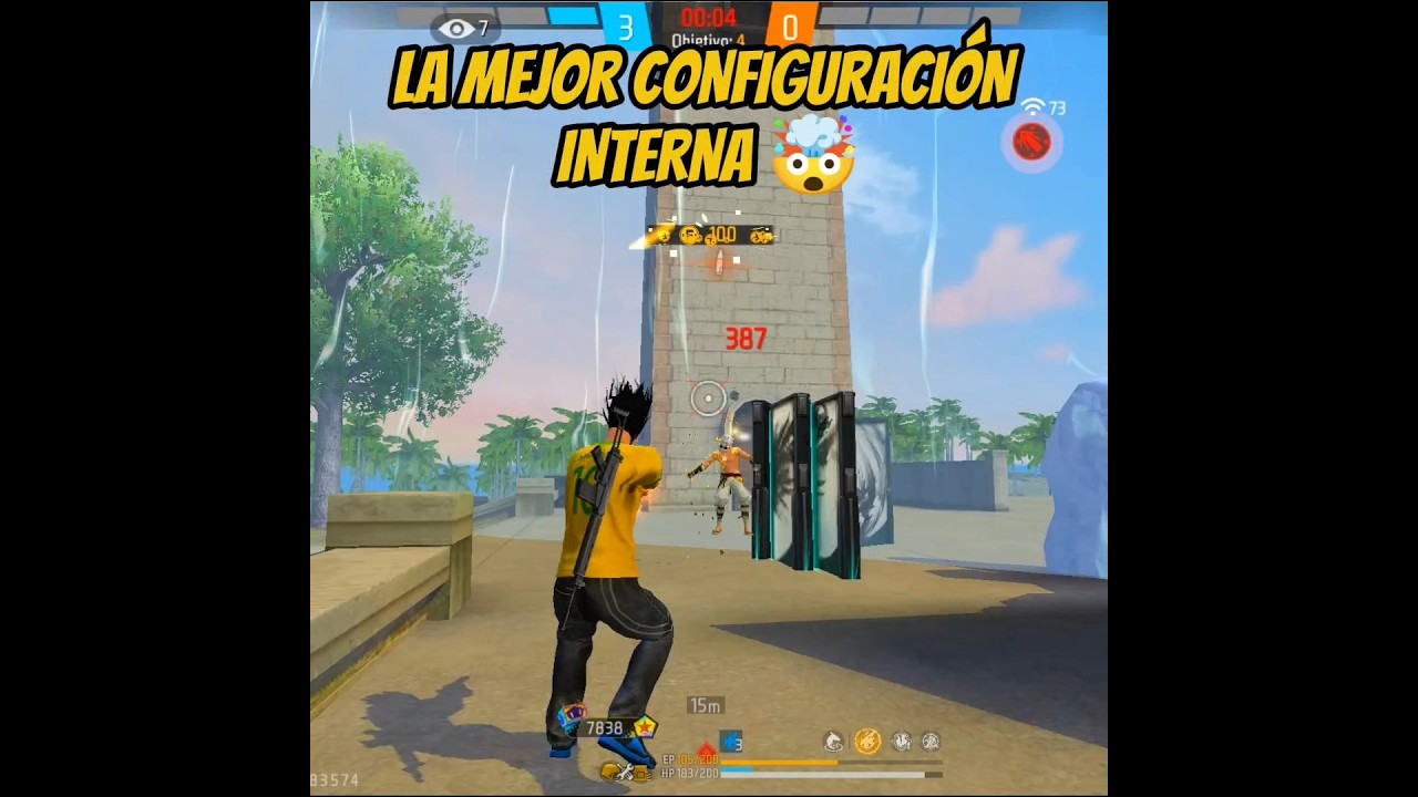 CONFIGURACI&Oacute;N INTERNA PARA PEGAR TODO CAPA 🍷🗿 #freefire