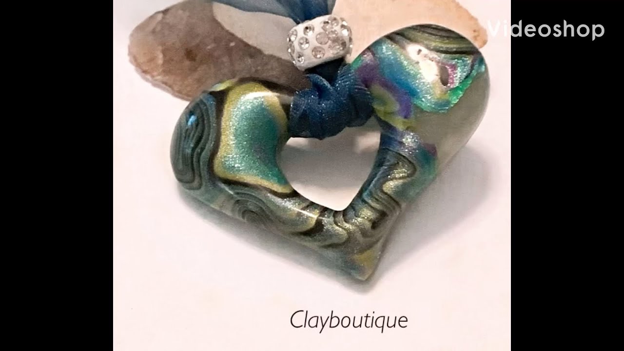Polymer Clay Faux Abalone Shell Using Cernit’s New Pearl Range