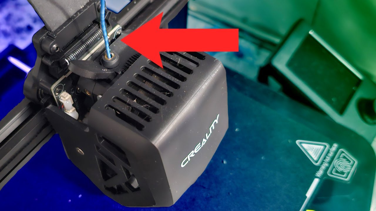 Загадка с засором? Как починить Ender 3 V3 SE: пошаговое руководство!