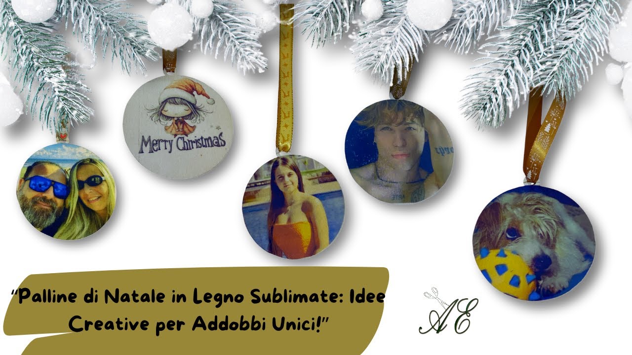 &ldquo;Palline di Natale in Legno Sublimate: Idee Creative per Addobbi Unici!&rdquo;@annaexclusive
