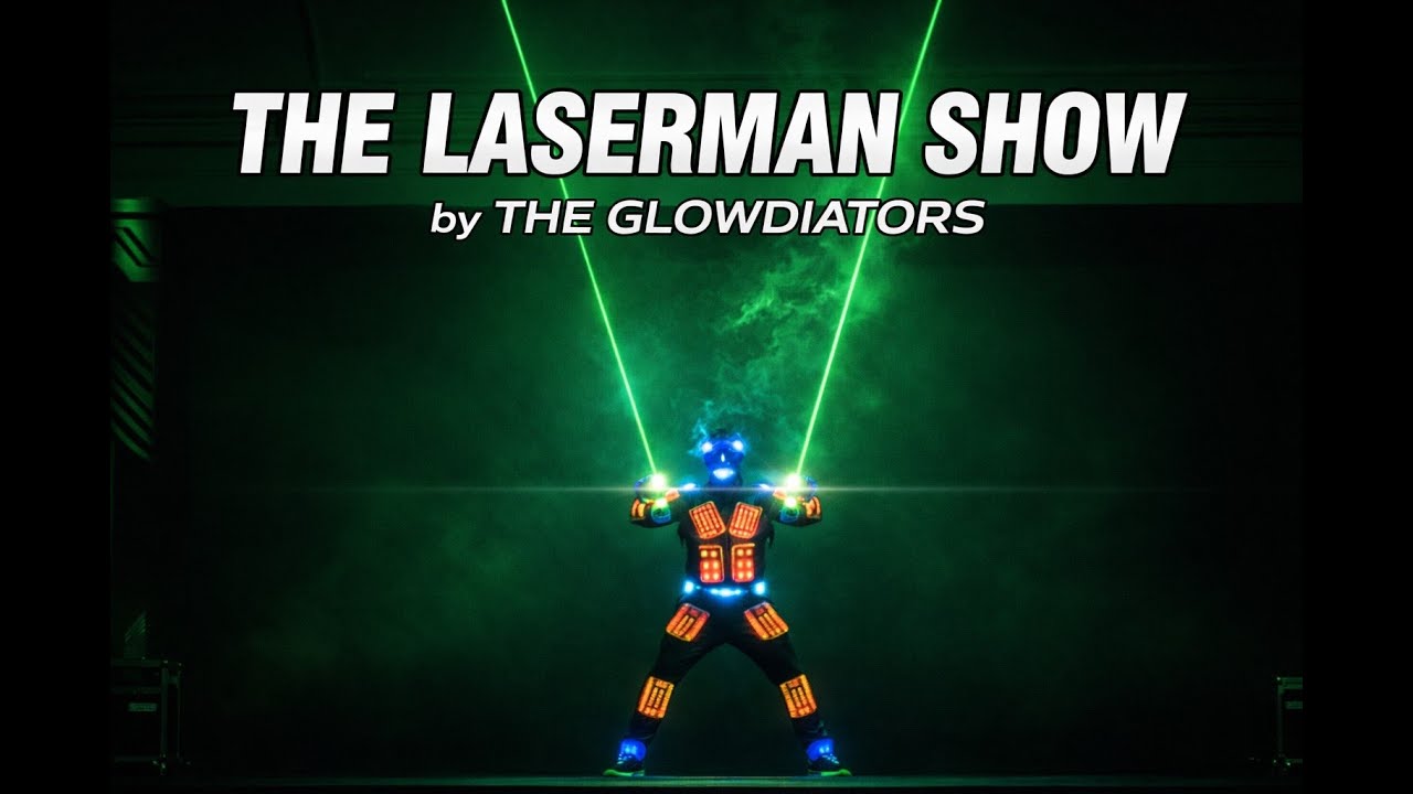 Laserman LED Performance | Futuristic Corporate Event Act