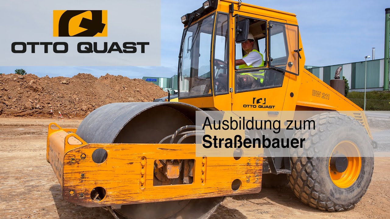 Ausbildung zum Stra&szlig;enbauer bei OTTO QUAST