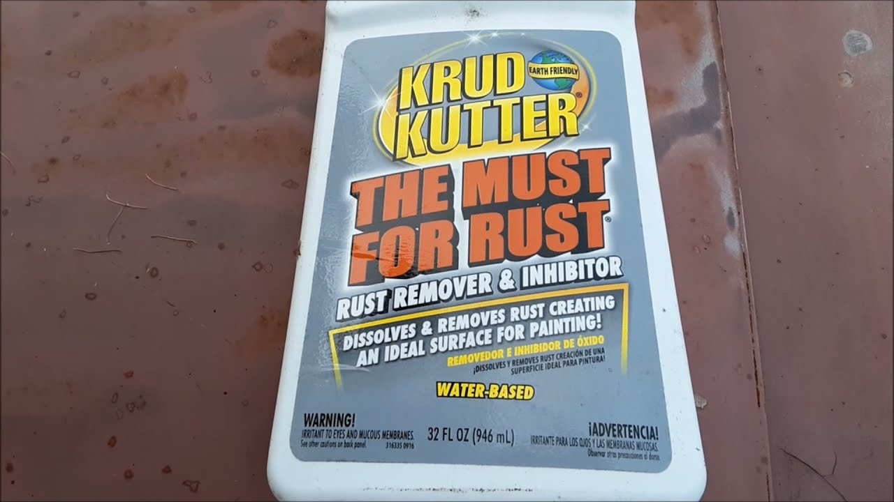 KRUD KUTTER RUST REMOVER & INHIBITOR DOES IT WORK ?