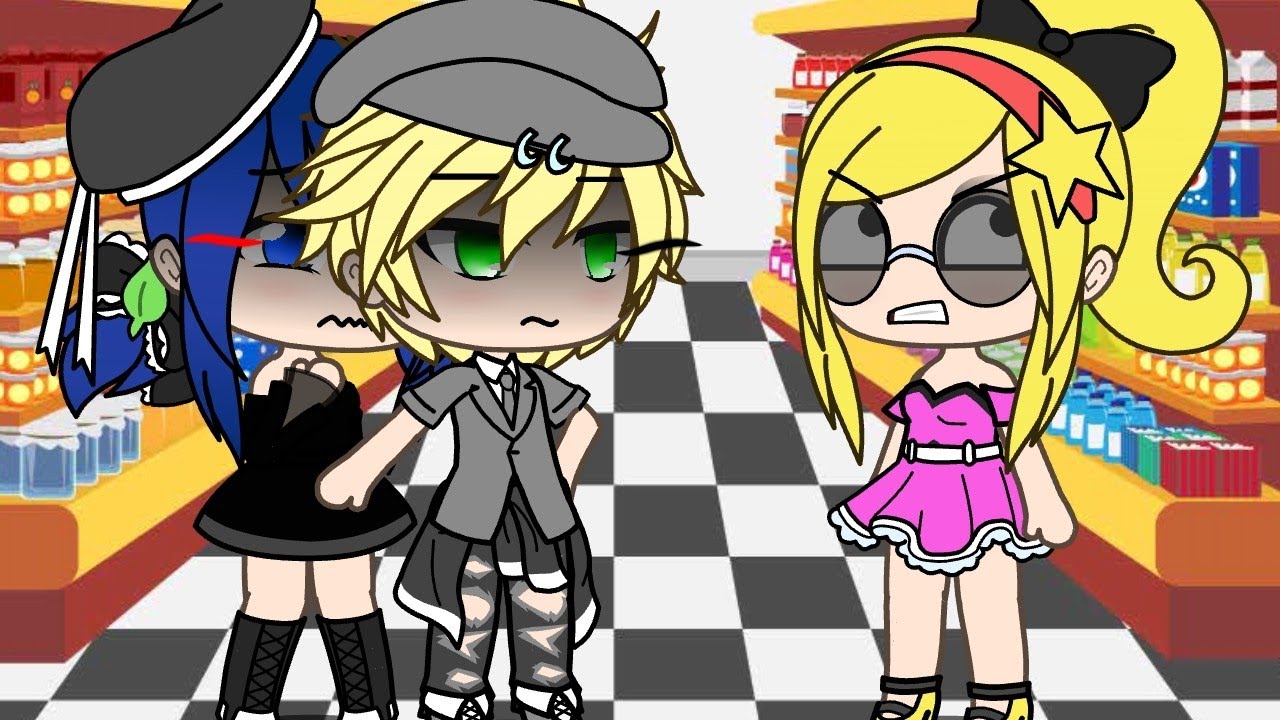 If adrien and marinette met a karen | gacha club | Adrinette💗
