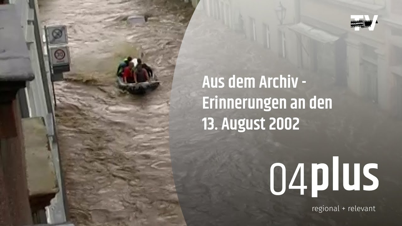 Gedenken an Jahrestag nach dem Hochwasser 2002 in Grimma