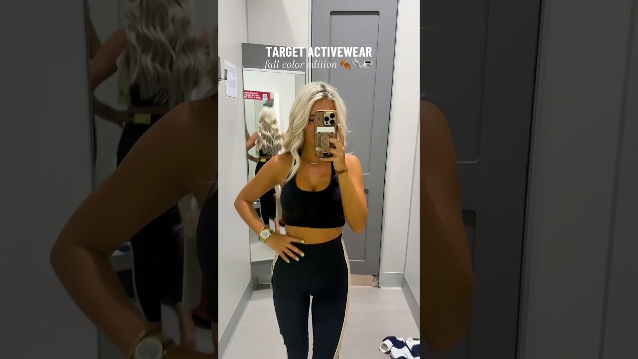 target activewear does it again #target #targetfinds #targetstyle #tryon #activewear #shortsvideo