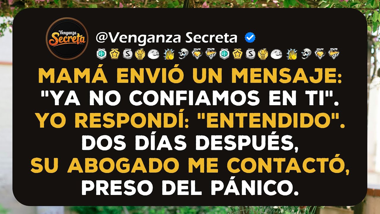 Mamá envió un mensaje: 