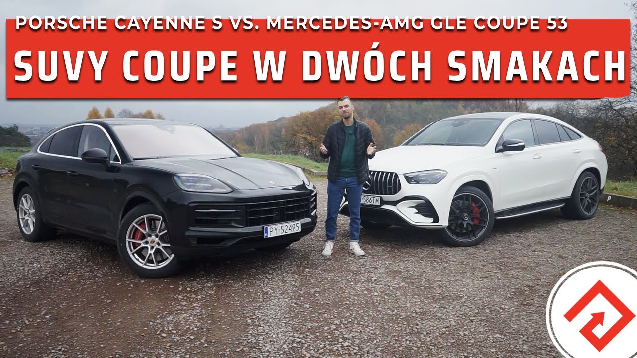 Cayenne S Coupe vs. GLE Coupe 53 &ndash; kierunek ten sam, ale szkoła inna