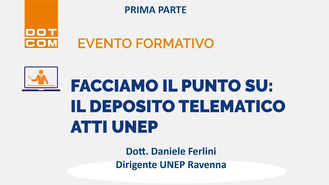 Facciamo il punto sul deposito telematico degli Atti UNEP