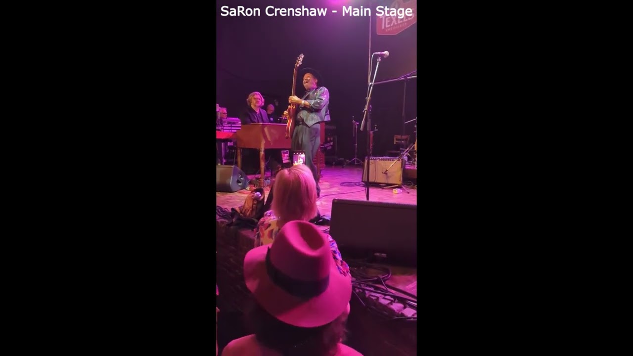 TexelBlues 2025 - SaRon Crenshaw ft Blind B' & the Visionairs, Question Plaza Mainstage
