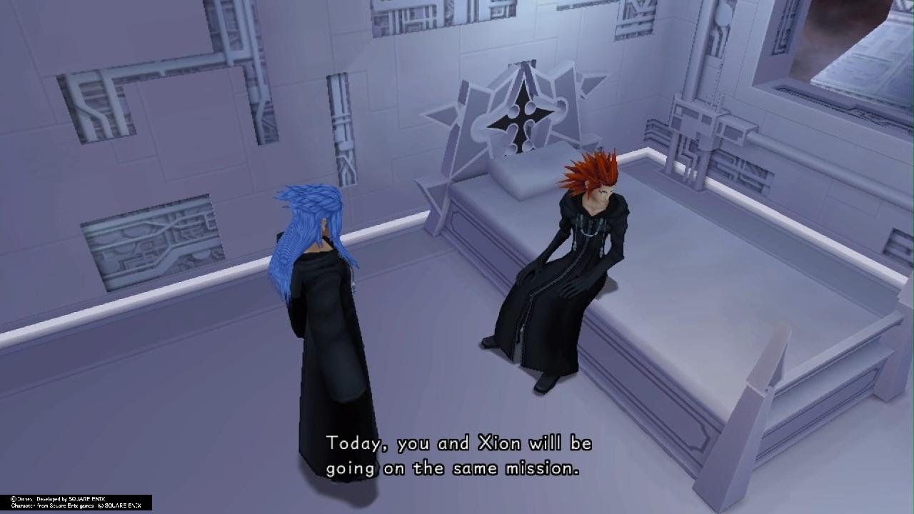 Axel and Saix are Plotting - Kingdom Hearts 358/2 Days
