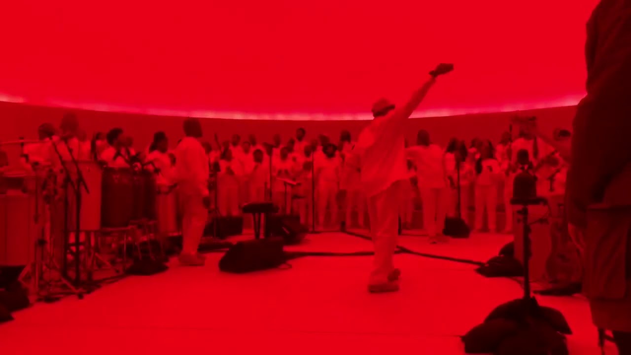 Charlie WIlson Bound 2 w/ Church Choir at Kanye West's Sunday Service Remix Live