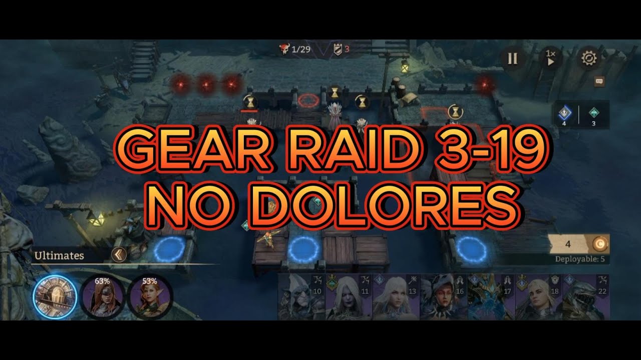 Gear Raid 3 - 19 No Dolores No Hollow [Watcher Of Realms][Public Sv]