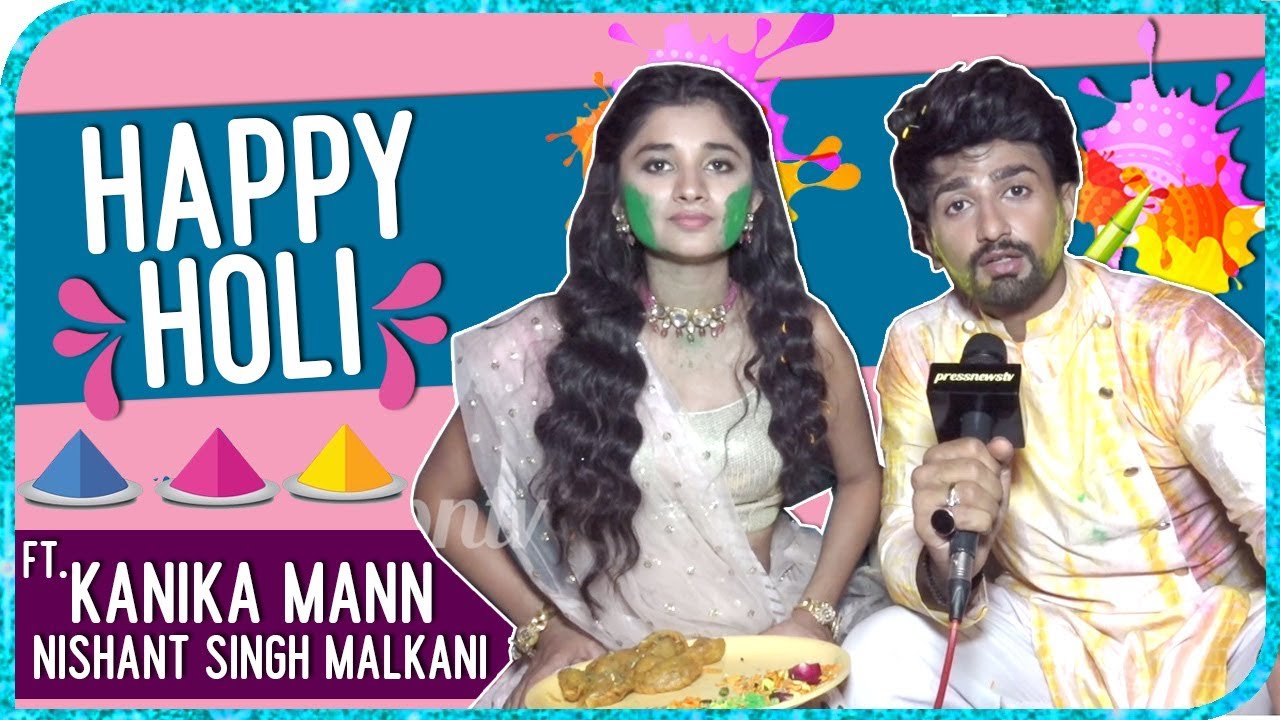 Happy Holi: Kanika Mann Aka Guddan Celebrating Holi With Nishant Aka AJ & Other Cast | Exclusive