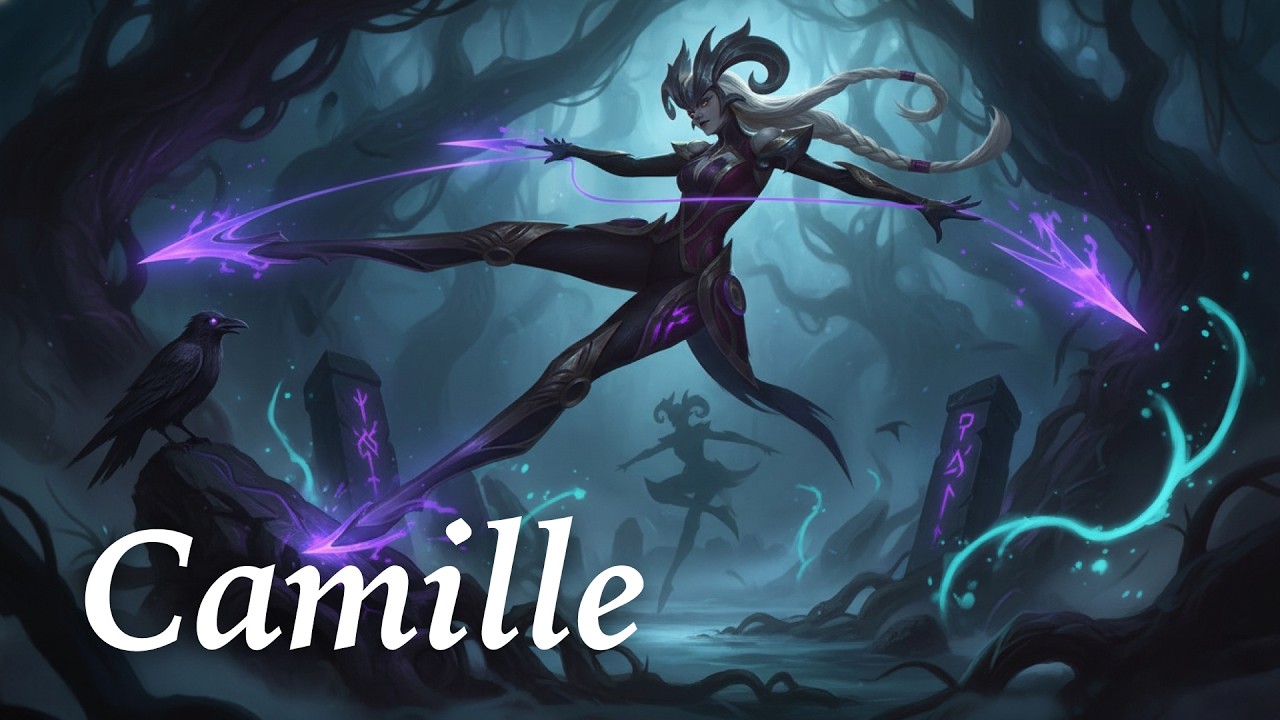 강철의 그림자 🗡️ 카밀(Camille) 전용 플레이 브금: 정교하고 우아한 선율 | [LoL] Camille Music