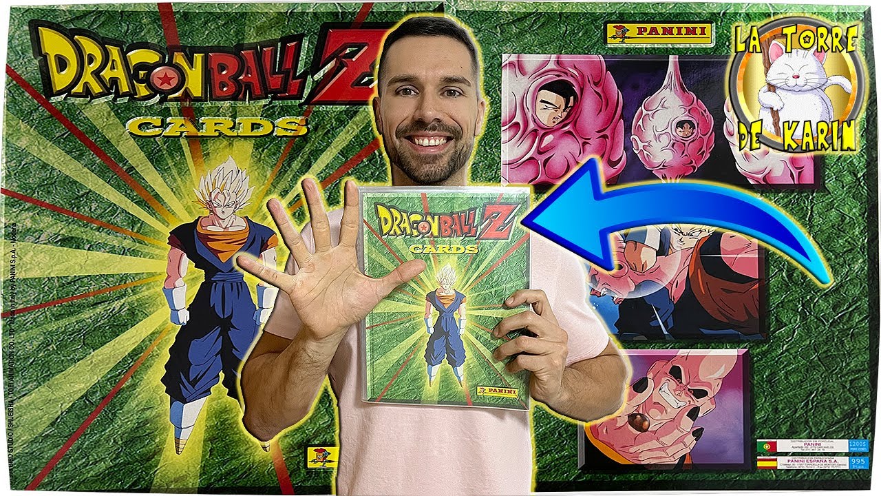 Dragon Ball Z Cards Panini Serie 5 verde Review - Retro 90's