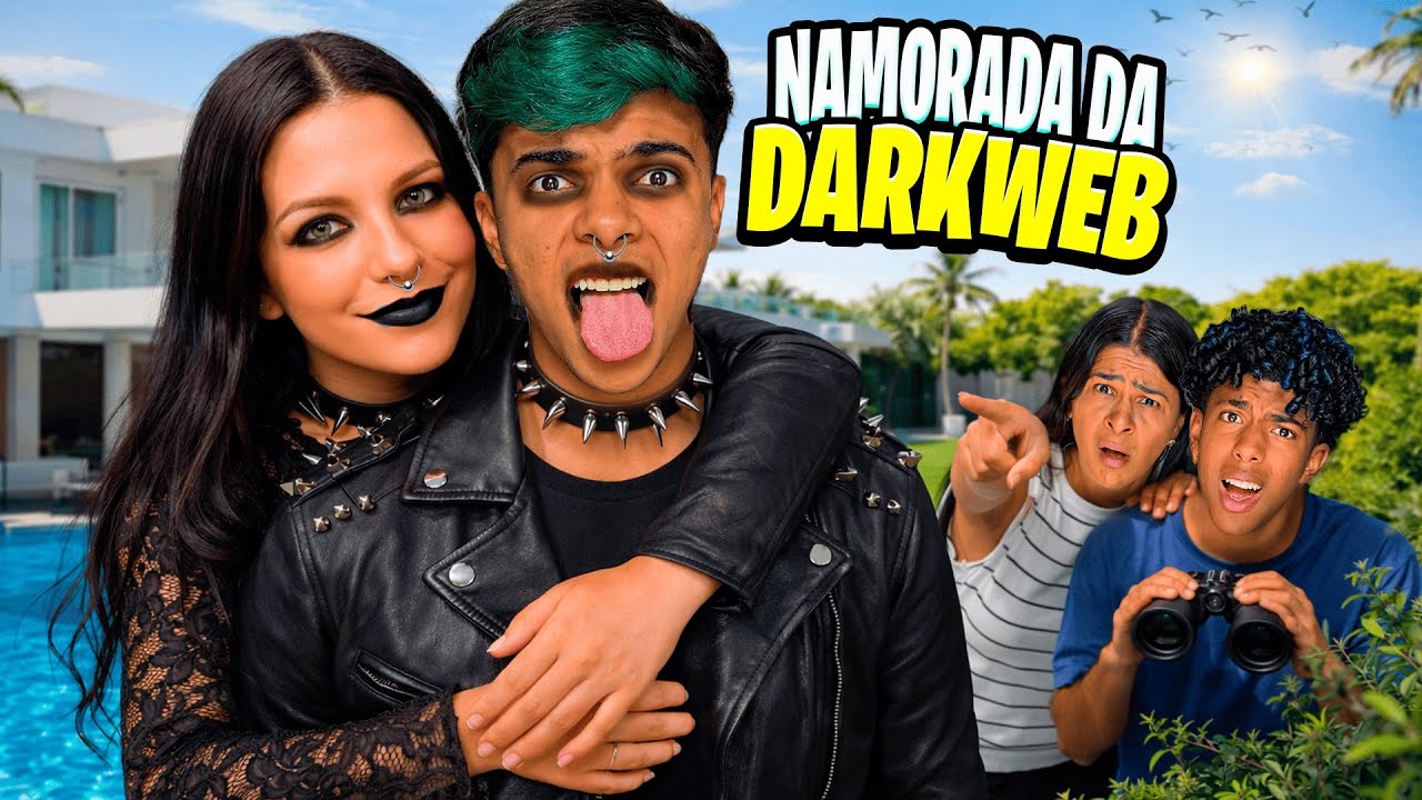 A NAMORADA DA DARK WEB TRANSFORMOU O ESTEVÃO‼️😱🖤