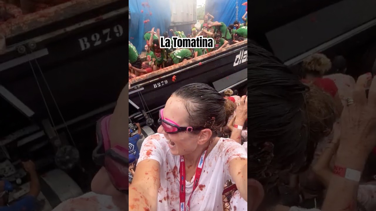 How I survived La Tomatina in Valencia,Spain