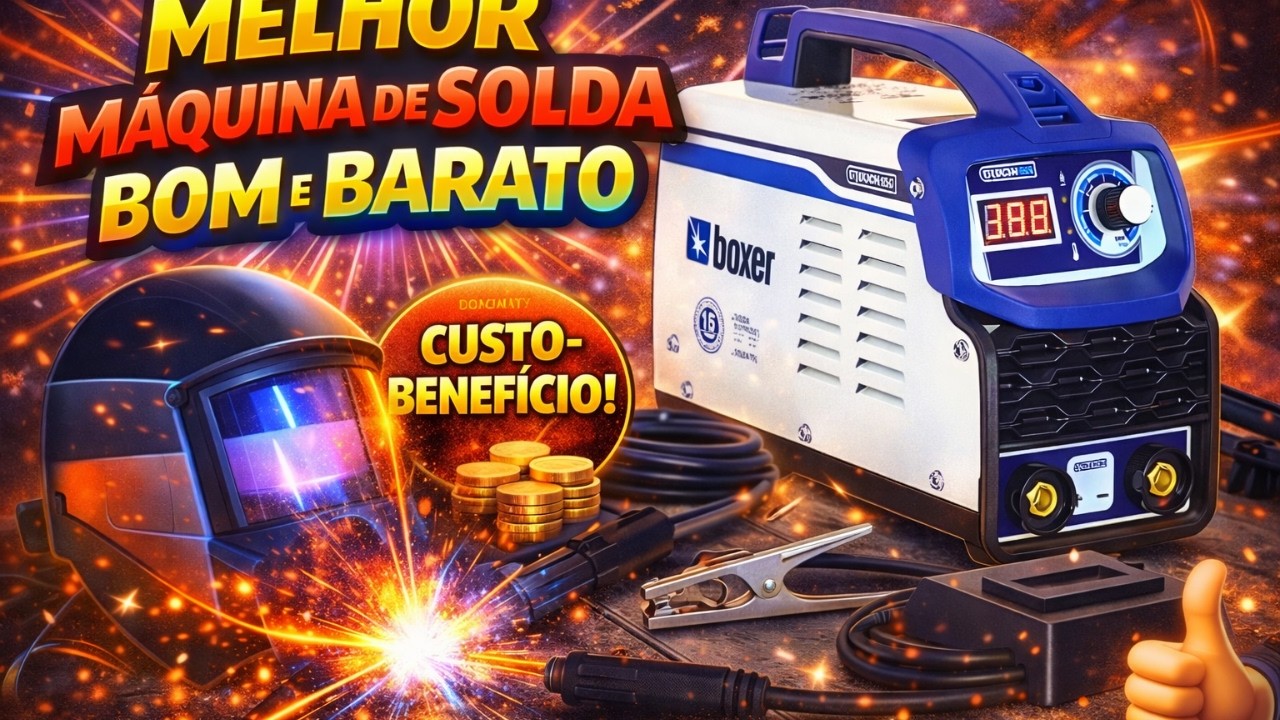 Melhor Máquina de Solda Bom e Barato para Hobby e Trabalho em 2026